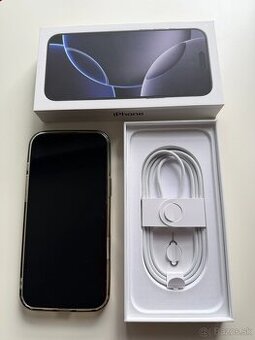 Predám iPhone 16 Pro Max čierny titán
