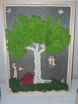 Machový strom do detskej izbičky