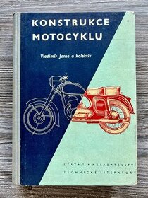 Konstrukce motocyklu - V. Jansa - SNTL ( 1960 ) - 1