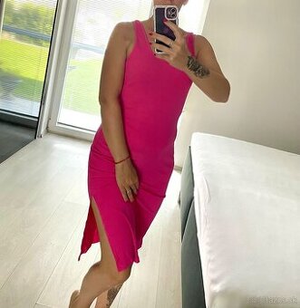 Šaty pink M