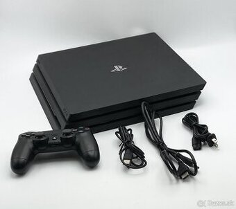 Playstation 4 Pro jet black 1TB v záruke