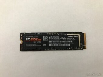 SSD disk NVme M.2. SAMSUNG EVO PLUS 2TB.