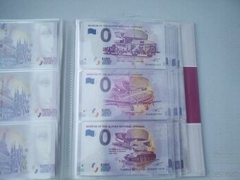 0e 0 eur bankovka 200kusov každá inna
