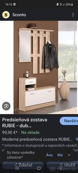 Nábytok do predsiene