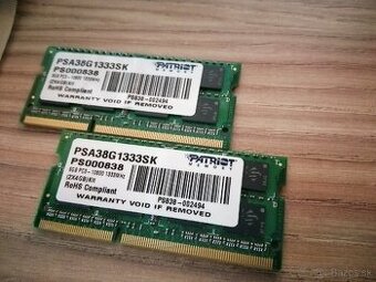 2X4GB DDR3 SO-DIMM