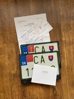 Ponukam prevozne špz prevozne značky