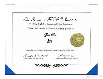 Doučovanie Anglickeho jazyka