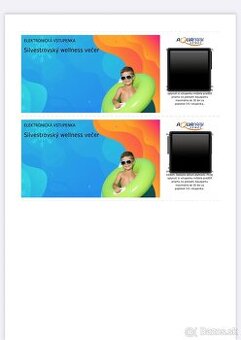 2x vstupenka na Silvestrovský wellnes večer