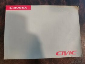 Manuál v CZ jazyku pre Honda Civic 3--Civic 4
