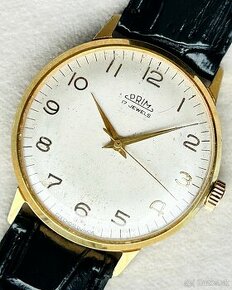 Československé mechanické vintage hodinky PRIM Elegant 60. r - 1