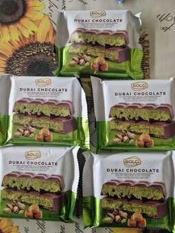 Bolci Dubajská čokoláda 100 g - Dubai Chocolate s pistáciami