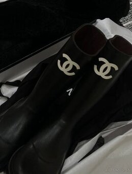 Chanel čižmy gumáky vel.39