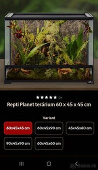 Terarium 60x45x45