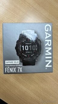 Garmin Fenix 7X Sapphire solar