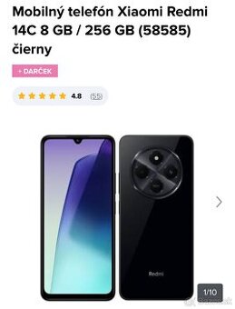 Xiaomi Redmi 14C - čierny+ darček❗️