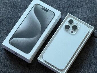 iPhone 15 Pro 128GB White Titanium