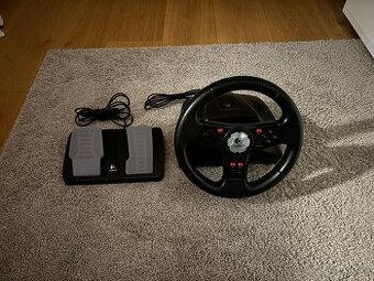 Predám herný volant Logitech E-UK12 s pedálmi