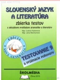 KUPIZM, Zbierka testov zo SJL 9.roc.