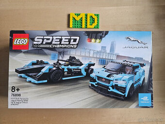 LEGO 76898 Formula E Panasonic Jaguar & I-PACE eTROPHY