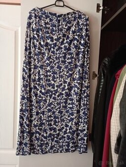 Maxisukňa Esmara biela / modrá