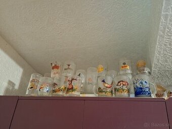 Rezervovane Zbierka pivových pohárov - darujem za odvoz