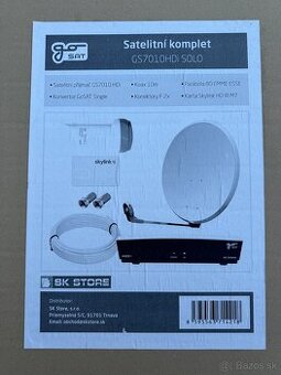 Satelitný prijimač, satelitny set, satelit skylink - 1