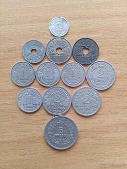 Francúzske staré mince 1