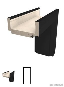 Obložková zárubňa Estra 70 cm, hrúbku steny 10-12,5 cm ľavá