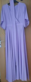 FIALOVÉ/LEVANDULOVÉ dlhé šaty