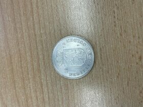 Stříbrná mince Holandsko - 10 gulden 1973