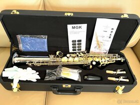 Predám nový B- soprán saxofón s krásnym zuvkom- RESERVE - 1