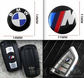 Logo BMW a ///M do kľúča