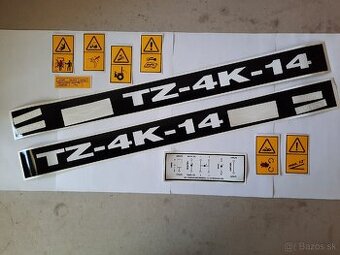 TZ-4K-14 sada nálepiek