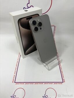 Apple iPhone 15 PRO MAX 256GB Natural Titanium