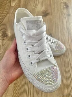 Converse tenisky so swarovským veľ.39