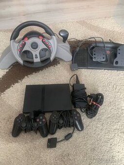PS2 slim + volant
