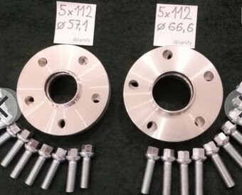 Predám rozsirovacie podlozky duralove 5X112 a aj 5x120