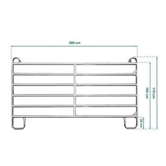 Texas Panely 300/170 cm