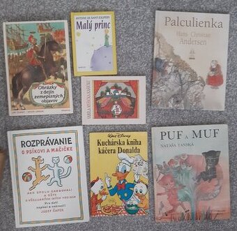 Rôzne detské knižky na predaj