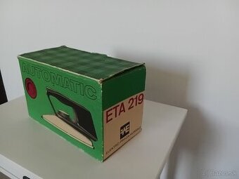 Retro žehlička ETA 219, Elektro - PRAGA - Hlinsko