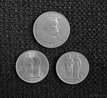 Strieborné mince - Slovenský štát - 1