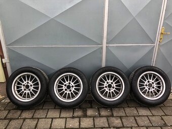 BMW e39 zimna sada 225/55 R16 pneu na elektronoch