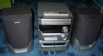 Hifi systém Aiwa NSX-S111, menič na 3 CD