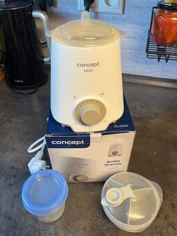 Concept - ohrievc na flase a prikrmy