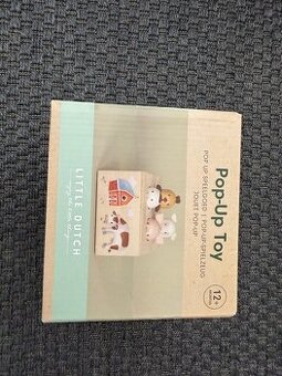 Little Dutch drevené vyskakovacie zvieratká so zvukom