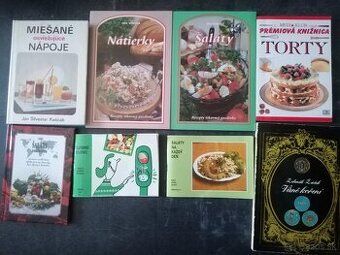 predám lacno kuchárske knihy