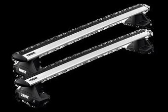 Thule WingBar EVO Clamp - tiché, bezpečné, top stav
