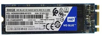 M2 Sata disk WD Blue 500gb
