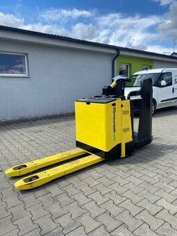 Jazdený elektrický ručne vedený nízkozdvižný vozík Hyster 20