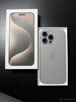 iPhone 15 Pro Max 256GB Natural Titanium